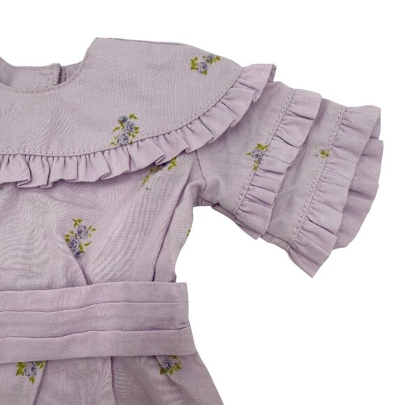 American Girl Rebecca Purple Summer Dress Retired - Picture 3 of 6